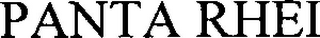 PANTA RHEI