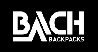 BACH BACKPACKS