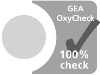 GEA OXYCHECK 100% CHECK