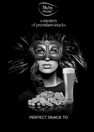 NUTS ORIGINAL A MYSTERY OF PREMIUM SNACKS PERFECT SNACK TO