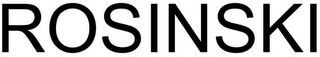 ROSINSKI