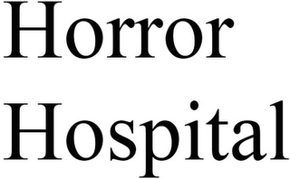 HORROR HOSPITAL