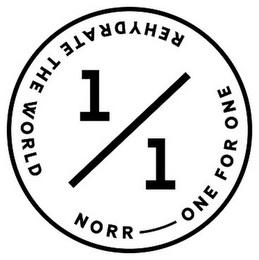 1/1 NORR ONE FOR ONE REHYDRATE THE WORLD