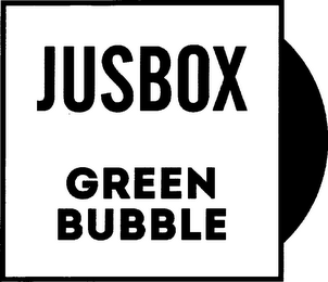 JUSBOX GREEN BUBBLE