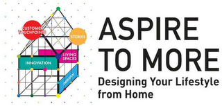 ASPIRE TO MORE DESIGNING YOUR LIFESTYLEFROM HOME CUSTOMER TOUCHPOINTS STORIES LIVING SPACES DESIGN