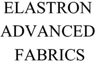 ELASTRON ADVANCED FABRICS