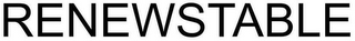RENEWSTABLE