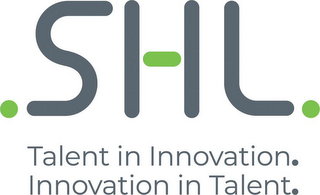 SHL TALENT IN INNOVATION. INNOVATION INTALENT.