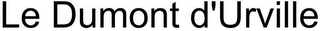 LE DUMONT D'URVILLE