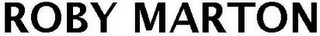 ROBY MARTON