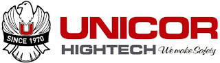 U SINCE 1970 UNICOR HIGHTECH WE MAKE SAFETY