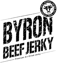 BYRON BEEF JERKY - PREMIUM AIR-DRIED JERKY · 100% AUSSIE PRIME CUT BEEF STEAK