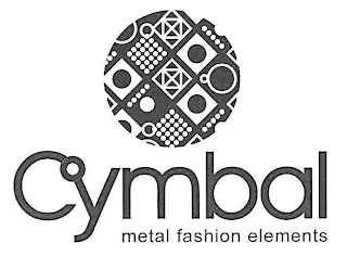 CYMBAL METAL FASHION ELEMENTS