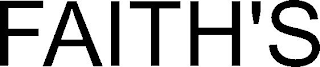 FAITH'S