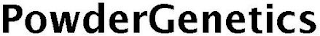 POWDERGENETICS