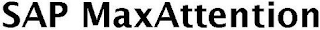 SAP MAXATTENTION
