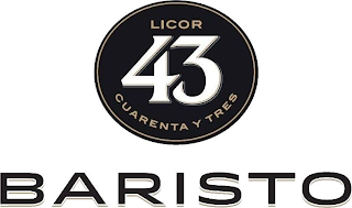 LICOR 43 CUARENTA Y TRES BARISTO