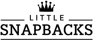 LITTLE SNAPBACKS