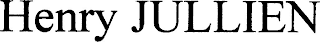 HENRY JULLIEN