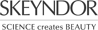 SKEYNDOR SCIENCE CREATES BEAUTY