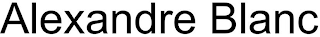 ALEXANDRE BLANC