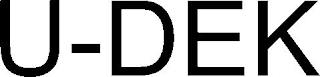 U-DEK