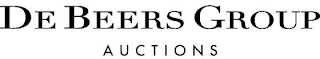 DE BEERS GROUP AUCTIONS