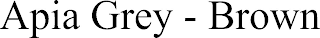 APIA GREY - BROWN