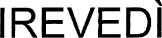 IREVEDÌ