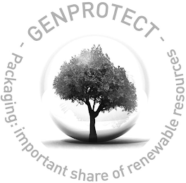 GENPROTECT PACKAGING: IMPORTANT SHARE OF RENEWABLE RESOURCES