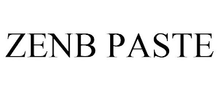 ZENB PASTE