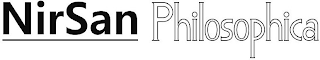 NIRSAN PHILOSOPHICA