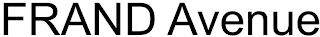 FRAND AVENUE