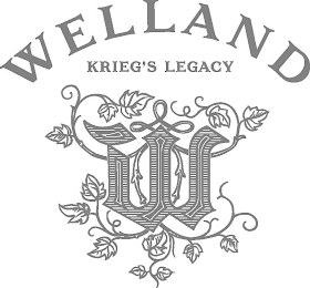 W WELLAND KRIEG'S LEGACY