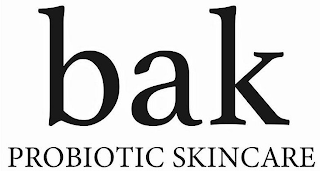 BAK PROBIOTIC SKINCARE