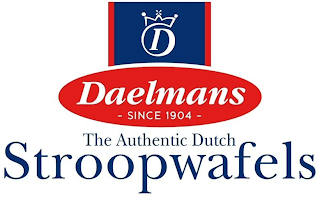 D DAELMANS SINCE 1904 THE AUTHENTIC DUTCH STROOPWAFELS