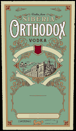 SIBERIA ORTHODOX VODKA ORTHODOX