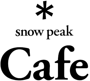 SNOW PEAK CAFE