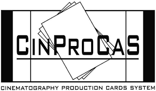 CINPROCAS CINEMATOGRAPHY PRODUCTION CARDS SYSTEM