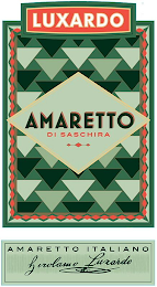 LUXARDO AMARETTO DI SASCHIRA AMARETTO ITALIANO GIROLAMO LUXARDO