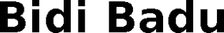 BIDI BADU