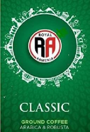 RA ROYAL ARMENIA CLASSIC GROUND COFFEE ARABICA & ROBUSTA