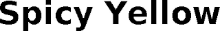 SPICY YELLOW