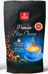 VIFON FOR TODAY SINCE 1963 PREMIUM BLUE OCEAN VIETNAM COFFEE 70%  ARABICA 30% ROBUSTA