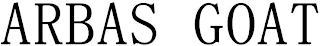ARBAS GOAT