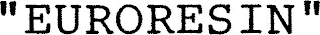 "EURORESIN"