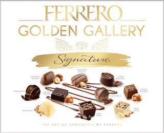 FERRERO GOLDEN GALLERY SIGNATURE GIANDUJOT FERRERO CHOCOLATE SONETTO COFFEE MAESTRIA DARK CUPOLA CARAMEL INTENSO MILK CUPOLA CARAMEL LEONARDO BIANCORETTI DARK OPERA WHITE OPERA THE ART OF CHOCOLATE BY FERRERO