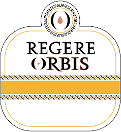 REGERE ORBIS