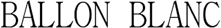 BALLON BLANC