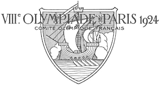 VIIIE OLYMPIADE PARIS 1924 COMITÉ OLYMPIQUE FRANÇAIS